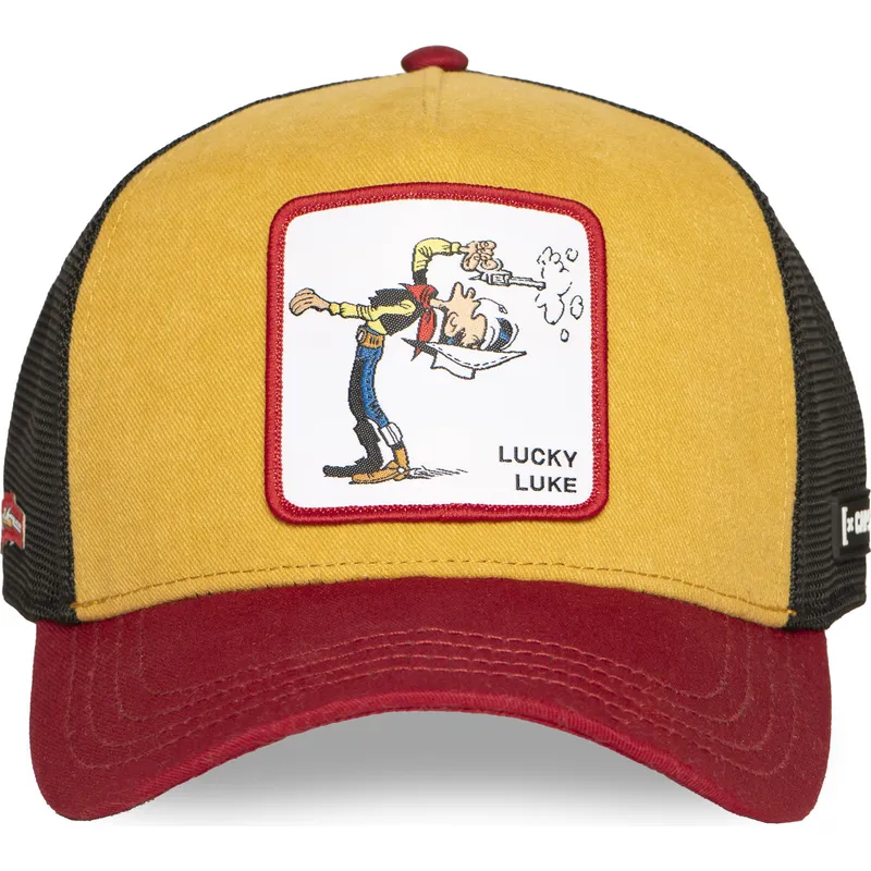 lippikset-kaareva-rekka-monivarinen-snapback-lck2-cow-lucky-luke-capslab lippikset-kaareva-rekka-monivarinen-snapback-lck2-cow-lucky-luke-capslab