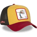 lippikset-kaareva-rekka-monivarinen-snapback-lck2-cow-lucky-luke-capslab