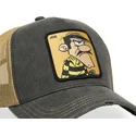 lippikset-kaareva-rekka-harmaa-snapback-lck-joe-dalton-lucky-luke-capslab