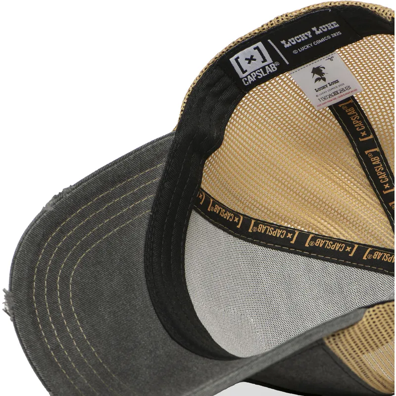 capslab-joe-dalton-lck-joe-lucky-luke-grey-trucker-hat