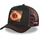 lippikset-kaareva-rekka-musta-snapback-lotr-eye-sauron-taru-sormusten-herrasta-capslab