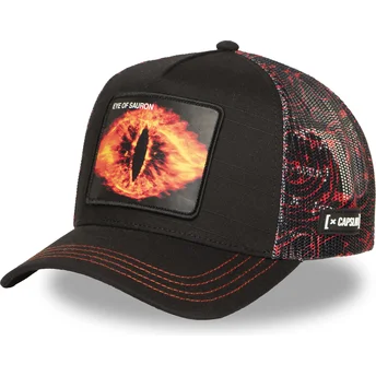 Cap kaareva black snapback Sauron LOTR EYE El Señor Sauron The Lord of the Rings Capslab