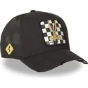 lippikset-kaareva-rekka-musta-snapback-loo12-wil-kojootti-looney-tunes-capslab