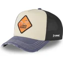 lippikset-kaareva-rekka-monivarinen-snapback-loo12-roa-maantiekiitaja-looney-tunes-capslab