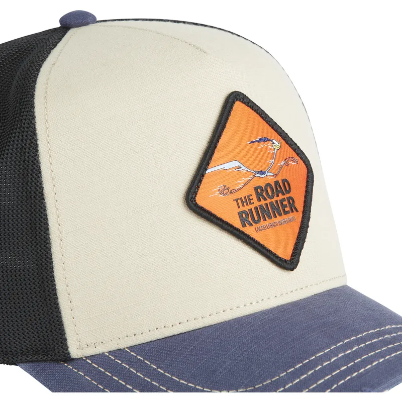 lippikset-kaareva-rekka-monivarinen-snapback-loo12-roa-maantiekiitaja-looney-tunes-capslab