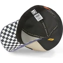 lippikset-kaareva-rekka-monivarinen-snapback-loo12-roa-maantiekiitaja-looney-tunes-capslab