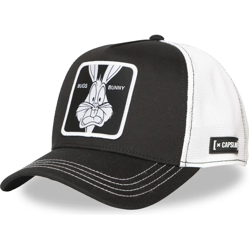 lippikset-kaareva-rekka-musta-snapback-loo12-bug-ct-vaiski-vull-looney-tunes-capslab