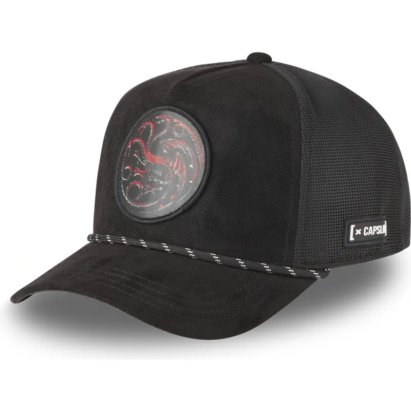lippikset-kaareva-rekka-musta-snapback-hod-sym-targaryen-valtaistuinpeli-capslab