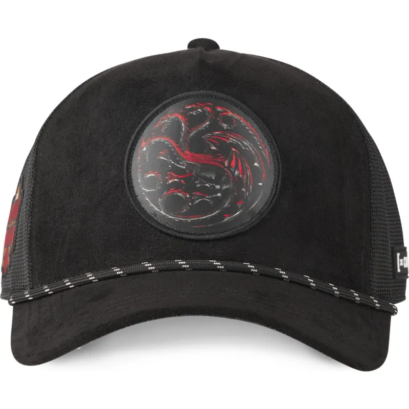 cap-kaareva-black-snapback-casa-targaryen-hod-sym-juego-house-targaryen-game-of-thrones-capslab