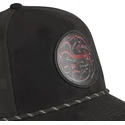 cap-kaareva-black-snapback-casa-targaryen-hod-sym-juego-house-targaryen-game-of-thrones-capslab