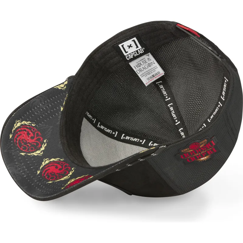 cap-kaareva-black-snapback-casa-targaryen-hod-sym-juego-house-targaryen-game-of-thrones-capslab