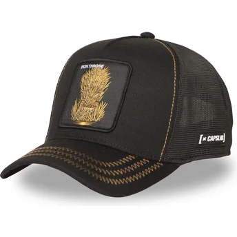 Cap kaareva black snapback Trono de Hierro HOD IRO Juego Iron Throne Game of Thrones Capslab