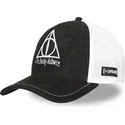lippikset-kaareva-rekka-musta-snapback-kuoleman-varjelukset-harry-potter-capslab