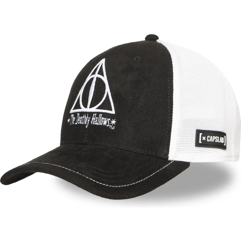 lippikset-kaareva-rekka-musta-snapback-kuoleman-varjelukset-harry-potter-capslab