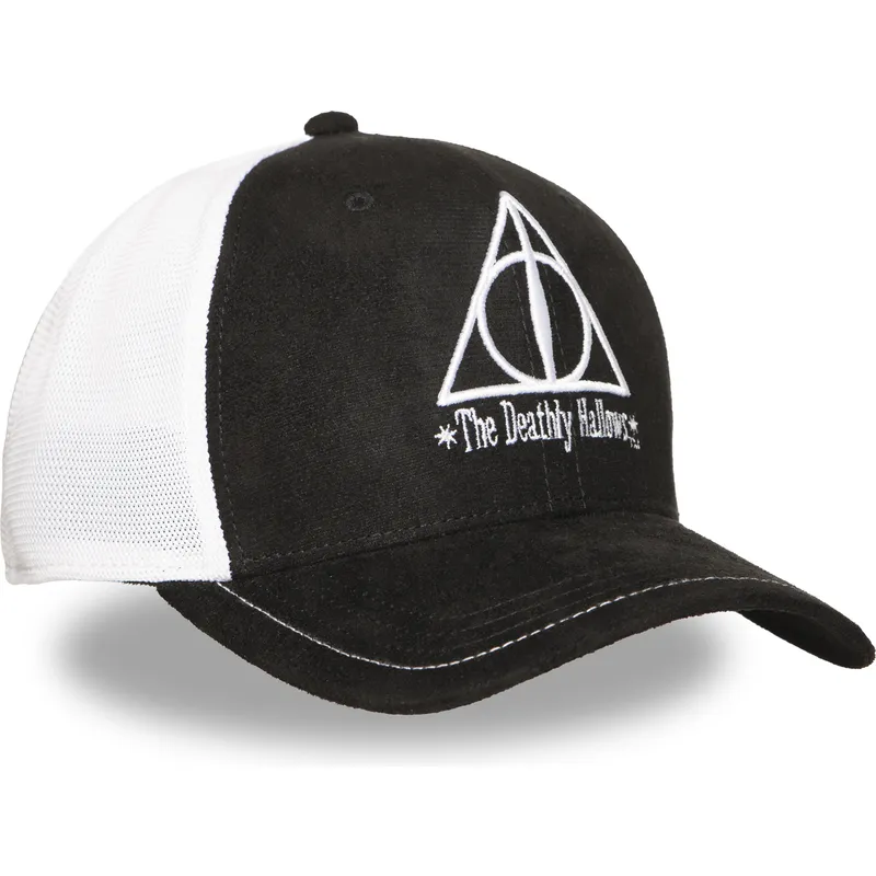 lippikset-kaareva-rekka-musta-snapback-kuoleman-varjelukset-harry-potter-capslab