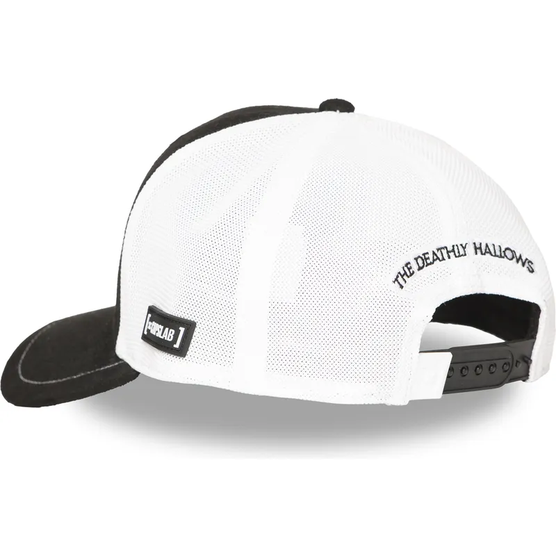 lippikset-kaareva-rekka-musta-snapback-kuoleman-varjelukset-harry-potter-capslab