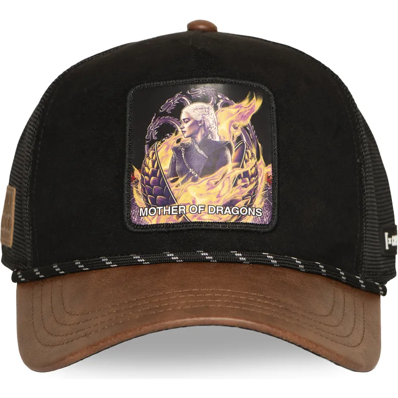 cap-kaareva-black-snapback-daenerys-targaryen-got-mot-juego-daenerys-targaryen-game-of-thrones-capslab