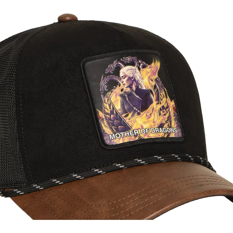 cap-kaareva-black-snapback-daenerys-targaryen-got-mot-juego-daenerys-targaryen-game-of-thrones-capslab