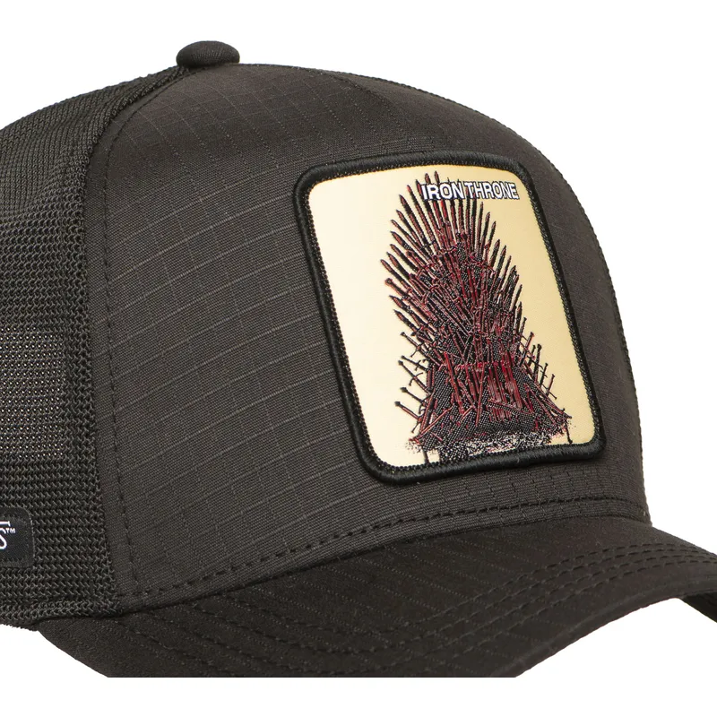 cap-kaareva-black-snapback-trono-de-hierro-got-iro-juego-iron-throne-game-of-thrones-capslab