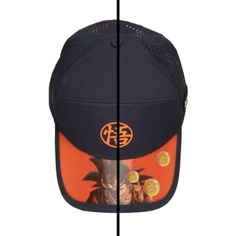 Cap kaareva navy blue adjustable strap Son Goku Dragon Ball Capslab
