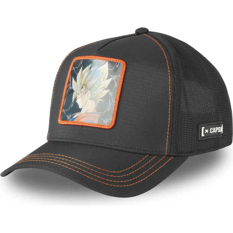 lippikset-kaareva-rekka-musta-snapback-dbs7-ssj-son-goku-dragon-ball-capslab lippikset-kaareva-rekka-musta-snapback-dbs7-ssj-son-goku-dragon-ball-capslab