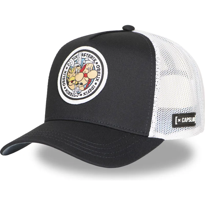 lippikset-kaareva-rekka-musta-snapback-obelix-e-idefix-ast2-crw-asterix-asterix-gallialainen-capslab