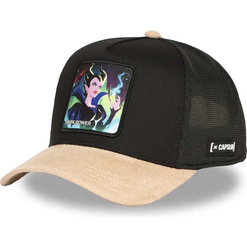 cap-kaareva-black-snapback-maleficent-disney-capslab cap-kaareva-black-snapback-maleficent-disney-capslab