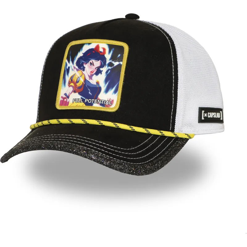 cap-kaareva-black-snapback-snow-white-disney-capslab