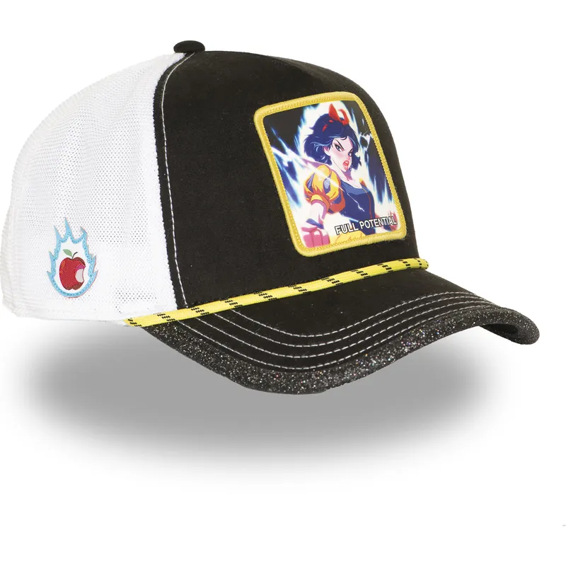 cap-kaareva-black-snapback-snow-white-disney-capslab