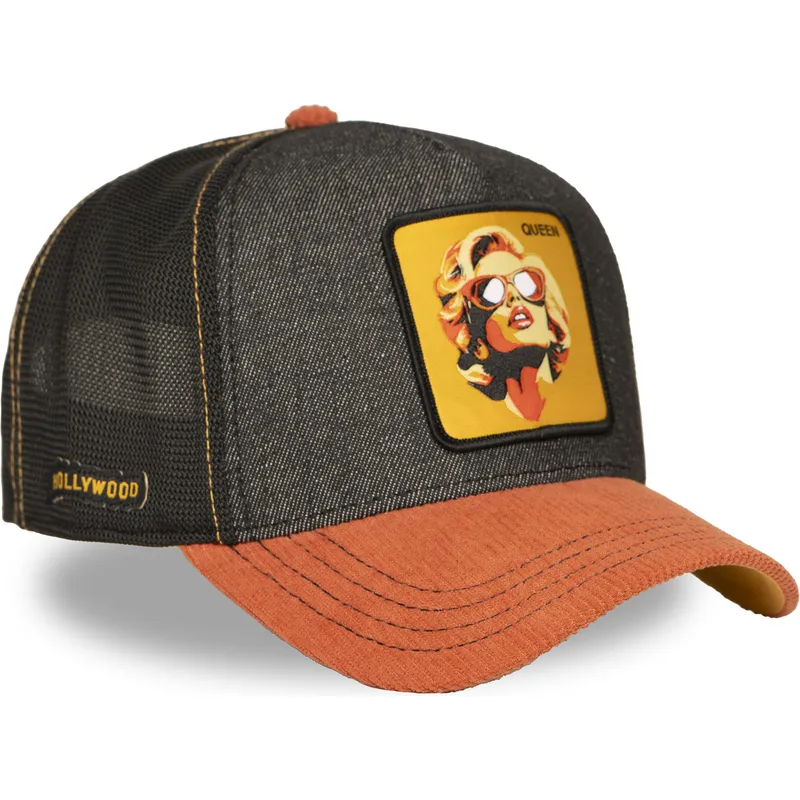 cap-kaareva-black-snapback-marilyn-monroe-famous-capslab