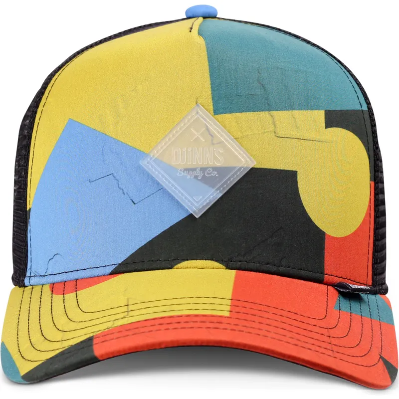 lippikset-kaareva-rekka-monivarinen-snapback-geometric-dark-hft-djinns