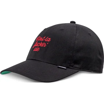 Cap kaareva black adjustable strap Djinns
