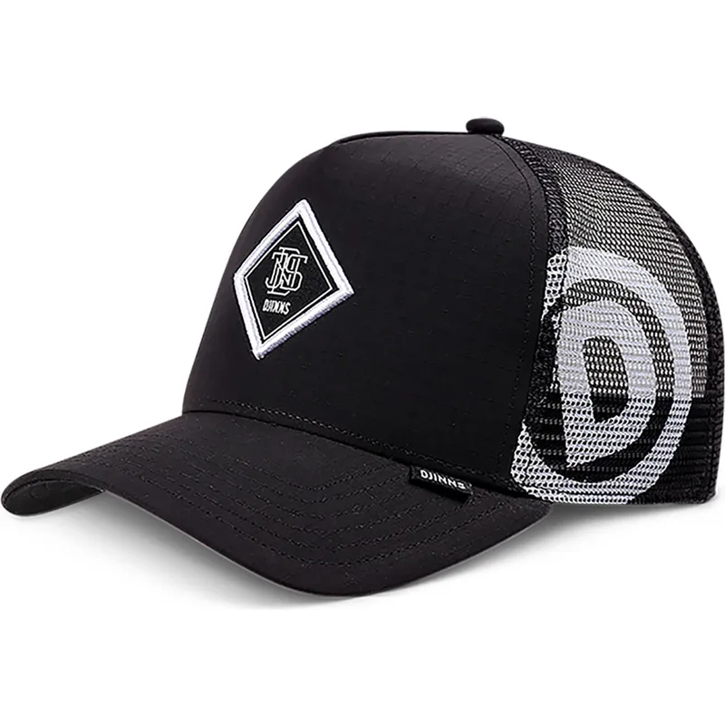 lippikset-kaareva-rekka-musta-snapback-big-ripstop-hft-djinns