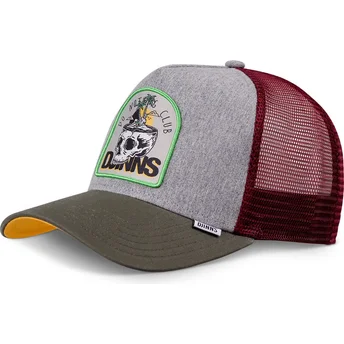 Lippikset kaareva rekka monivärinen snapback Scull Do Nothing Club HFT Djinns