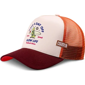 Lippikset kaareva rekka ruskea snapback Day Off HFT Coastal