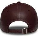 new-era-curved-brim-9forty-topstitch-pu-new-york-yankees-mlb-maroon-adjustable-cap