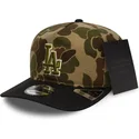 lippikset-kaareva-maastokuvio-saadettava-nauha-19twenty-brushed-cotton-three-looms-duck-los-angeles-dodgers-mlb-new-era