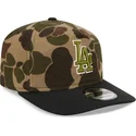 lippikset-kaareva-maastokuvio-saadettava-nauha-19twenty-brushed-cotton-three-looms-duck-los-angeles-dodgers-mlb-new-era