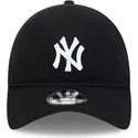 cap-kaareva-black-adjustable-strap-9twenty-merino-wool-yarn-new-york-yankees-mlb-new-era