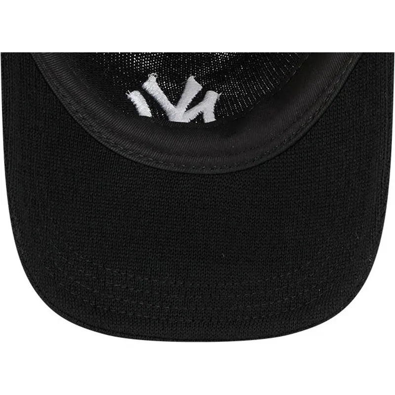 cap-kaareva-black-adjustable-strap-9twenty-merino-wool-yarn-new-york-yankees-mlb-new-era cap-kaareva-black-adjustable-strap-9twenty-merino-wool-yarn-new-york-yankees-mlb-new-era