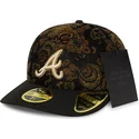 cap-kaareva-black-ajustada-59fifty-low-profile-floral-cord-three-looms-printed-corduroy-atlanta-braves-mlb-new-era