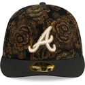 cap-kaareva-black-ajustada-59fifty-low-profile-floral-cord-three-looms-printed-corduroy-atlanta-braves-mlb-new-era
