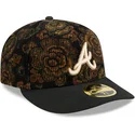 cap-kaareva-black-ajustada-59fifty-low-profile-floral-cord-three-looms-printed-corduroy-atlanta-braves-mlb-new-era