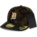 cap-kaareva-black-ajustada-59fifty-low-profile-floral-cord-three-looms-printed-corduroy-detroit-tigers-mlb-new-era