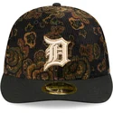 cap-kaareva-black-ajustada-59fifty-low-profile-floral-cord-three-looms-printed-corduroy-detroit-tigers-mlb-new-era
