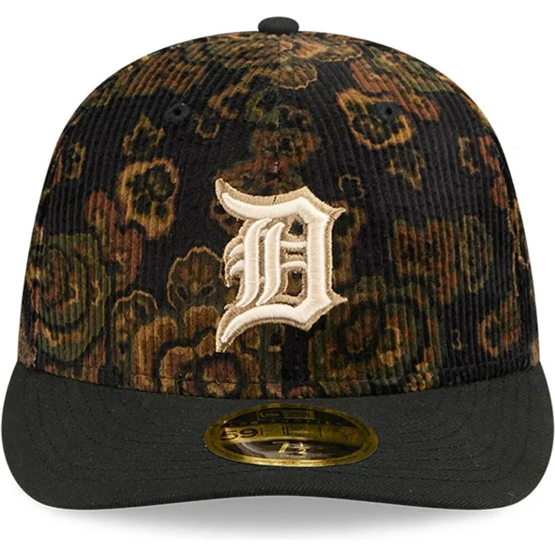 lippikset-kaareva-musta-istuva-59fifty-low-profile-floral-cord-three-looms-printed-corduroy-detroit-tigers-mlb-new-era lippikset-kaareva-musta-istuva-59fifty-low-profile-floral-cord-three-looms-printed-corduroy-detroit-tigers-mlb-new-era