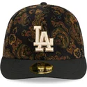 cap-kaareva-black-ajustada-59fifty-low-profile-floral-cord-three-looms-printed-corduroy-los-angeles-dodgers-mlb-new-era