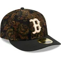lippikset-kaareva-musta-istuva-59fifty-low-profile-floral-cord-three-looms-printed-corduroy-boston-red-sox-mlb-new-era