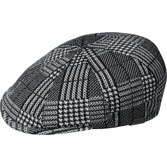 Baretit musta Pattern Flexfit Black Plaid Kangol