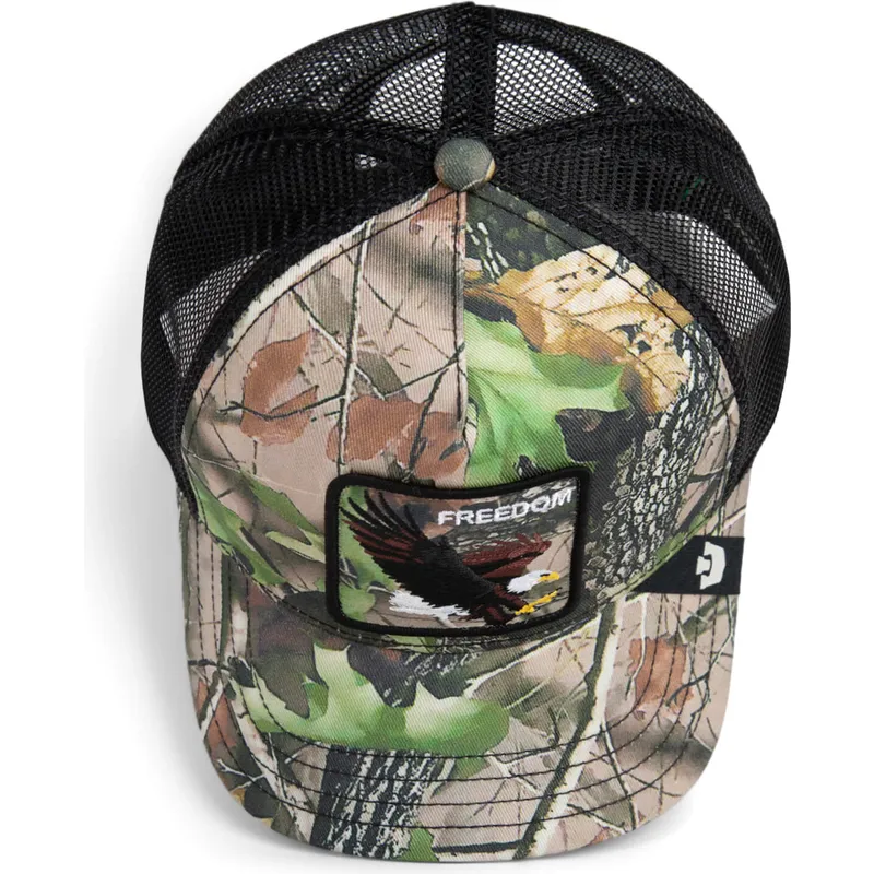 lippikset-kaareva-rekka-maastokuvio-snapback-freedom-eagle-camouflage-seasonal-real-tree-the-farm-goorin-bros